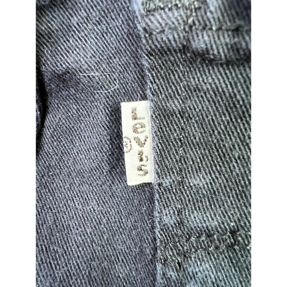 Levis 721 High Rise Skinny Ankle Jeans Womens 27 Black Cargo Stretch Denim Pants - Picture 4 of 16